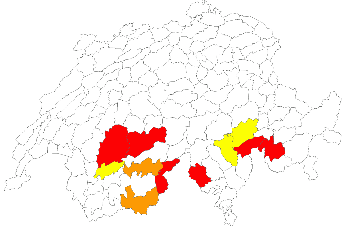 Blitzschlag Schweiz