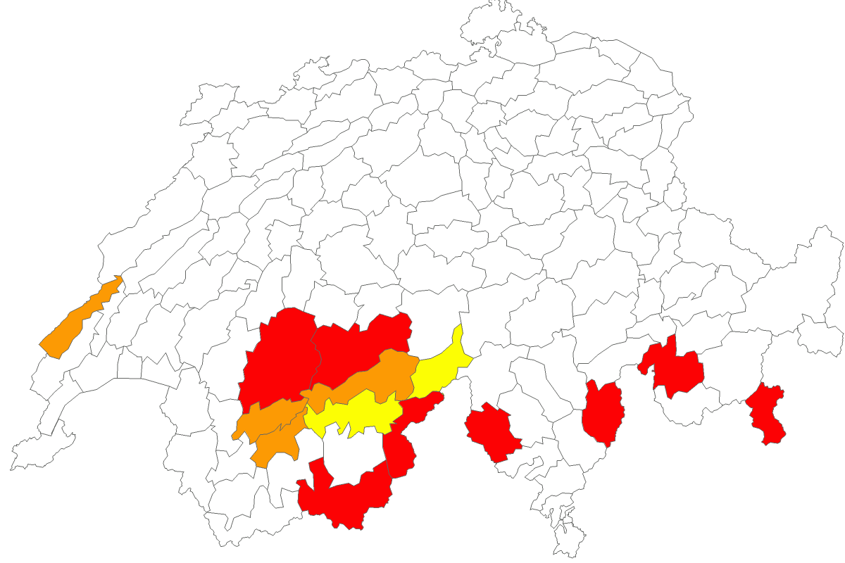 Blitzschlag Schweiz