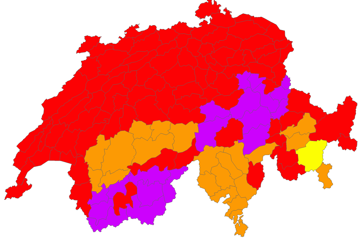 Warnungen Schweiz
