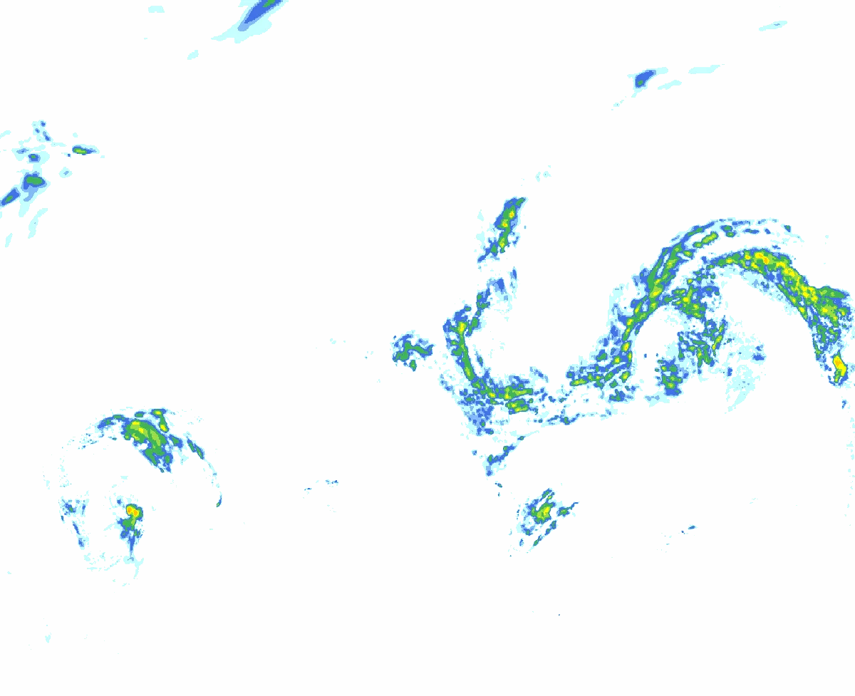 Niederschlagsbild Europa