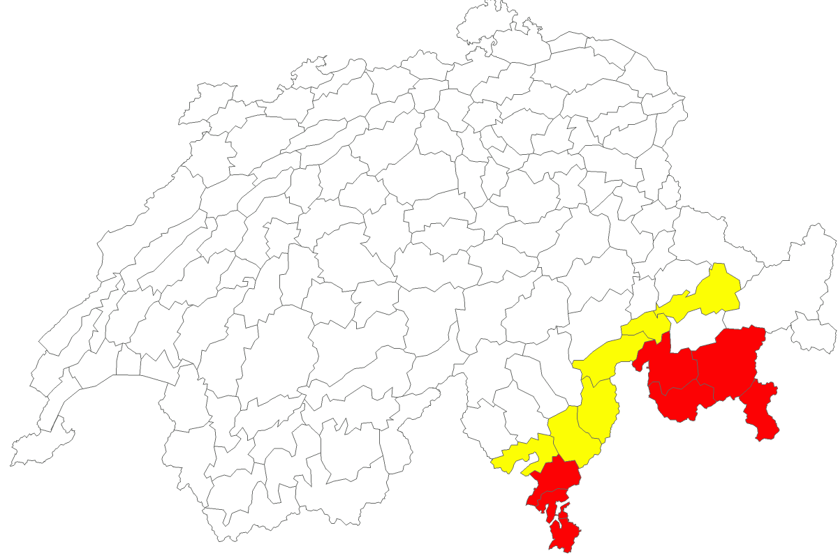 Blitzschlag Schweiz
